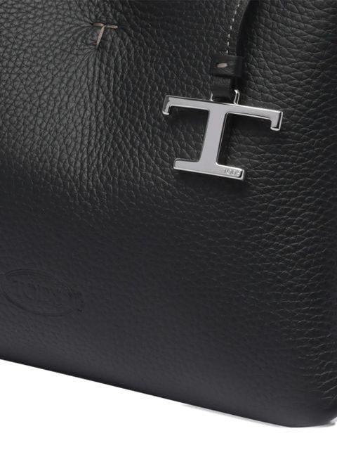 Tod's micro leather tote bag - Black