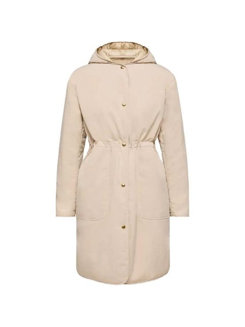 Moncler Thymlong reversible hooded coat - Neutrals - zdjęcie produktu nr 2