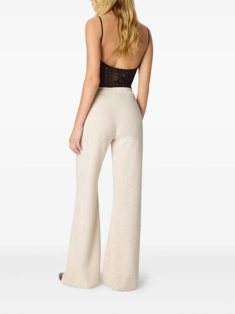 Missoni zigzag pattern flared trousers - Neutrals - zdjęcie produktu nr 2