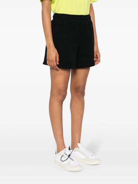 ROTATE BIRGER CHRISTENSEN logo-embroidered track shorts - Black
