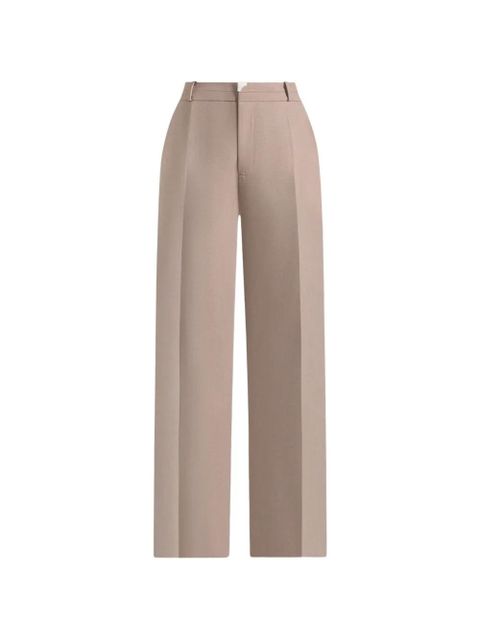 Manière De Voir Doria waistband-detail tailored trousers - Brown - zdjęcie produktu nr 2