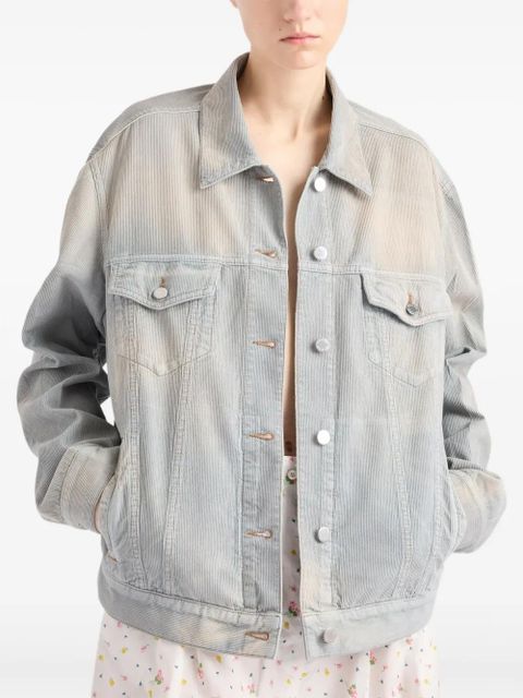 Prada cotton jacket - Blue - zdjęcie produktu nr 2