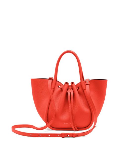 Proenza Schouler small ruched tote bag - Orange
