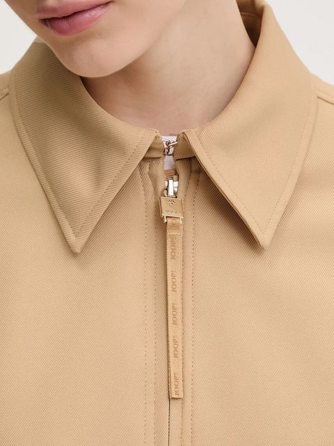 Joop! kurtka kolor beżowy przejściowa 30100851