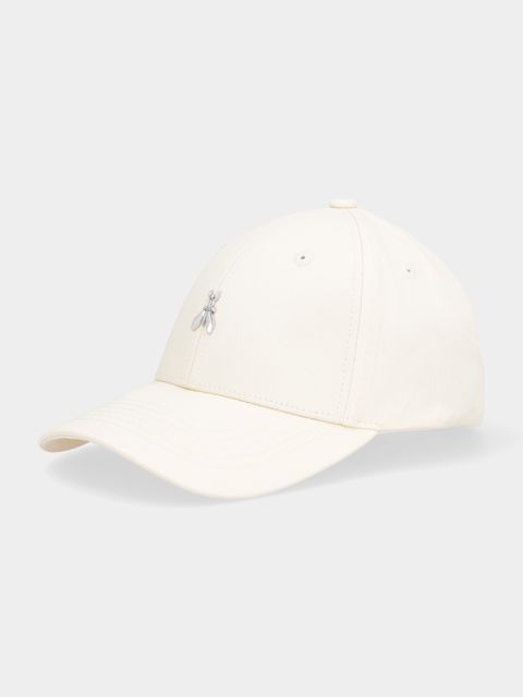 Patrizia Pepe czapka z daszkiem bawełniana kolor beżowy 8F0109 AB01 - zdjęcie produktu nr 1