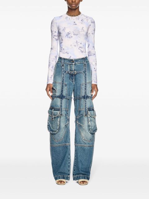 Off-White graphic-print T-shirt - Purple - zdjęcie produktu nr 2