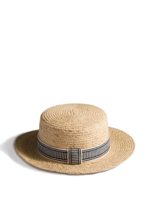 Miu Miu raffia hat - Neutrals - zdjęcie produktu nr 2