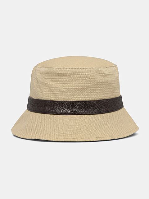 Calvin Klein bucket hat damskie bawełniane - zdjęcie produktu nr 1