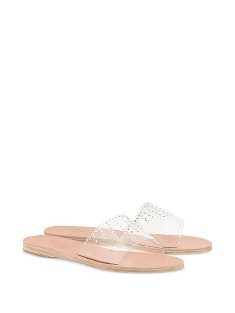 Ancient Greek Sandals Tessa embellished sandals - White