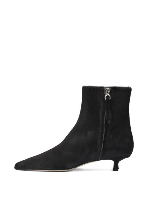 Aeyde 35mm Sofie zip ankle boots - Brown