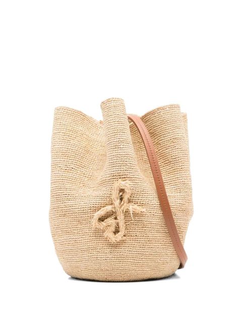 Ruslan Baginskiy tie-detail bucket bag - Neutrals - zdjęcie produktu nr 1