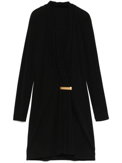 TOM FORD draped mini dress - Black - zdjęcie produktu nr 1