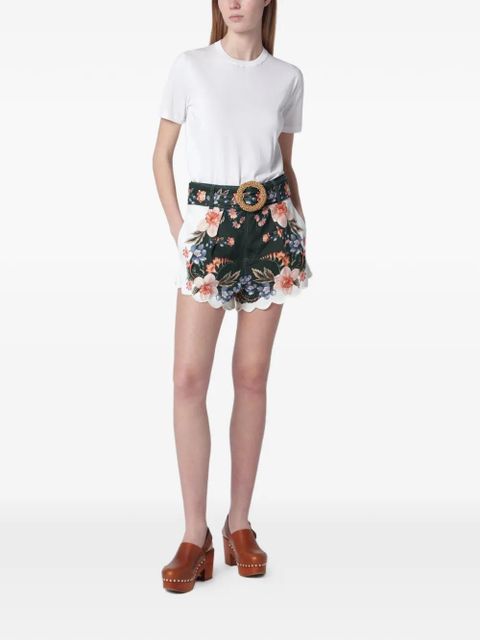 FARM Rio floral-print shorts - Green - zdjęcie produktu nr 2