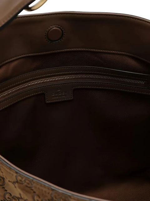 Gucci Beatrix horsebit medium shoulder bag - Brown