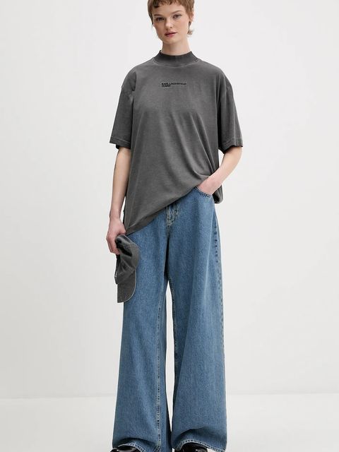 Karl Lagerfeld Jeans t-shirt bawełniany - zdjęcie produktu nr 1