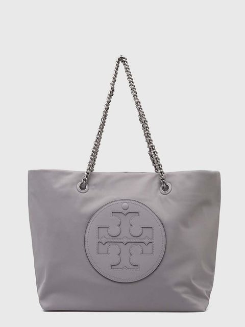 Tory Burch torebka Ella Chain kolor szary 152313.029
