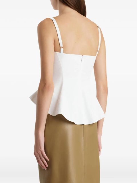 KHAITE Loa top - White