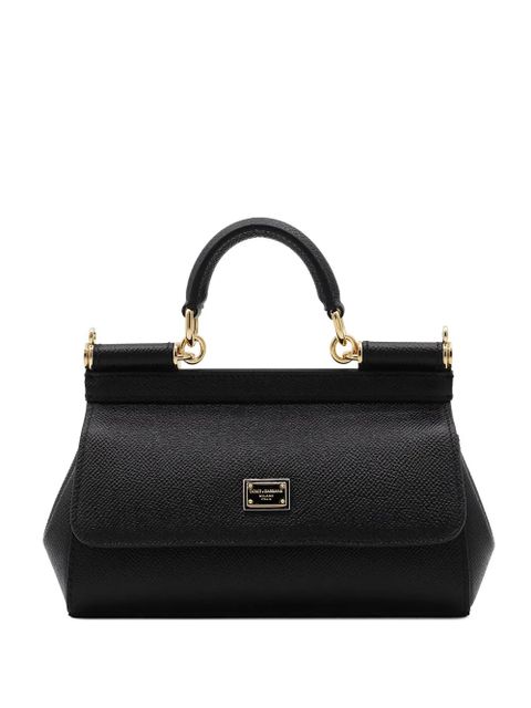 Dolce & Gabbana mini Sicily tote bag - Black - zdjęcie produktu nr 1