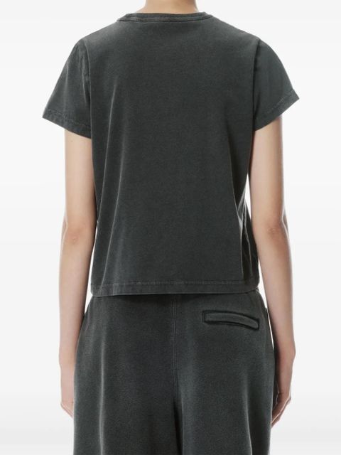 Alexander Wang logo-print cotton T-shirt - Black