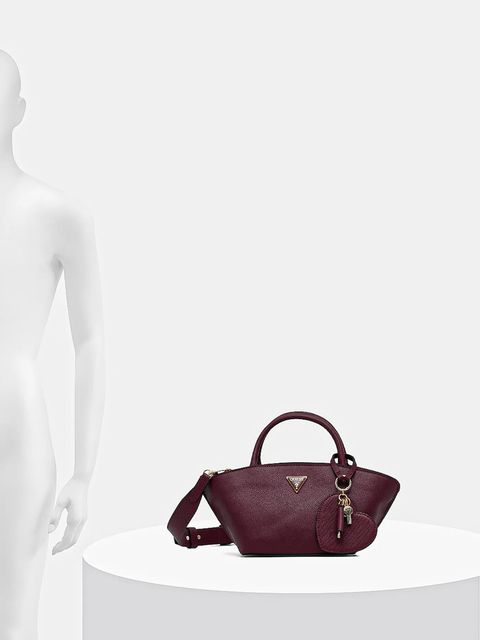 Guess torebka BOLENA kolor bordowy HWZG92 07760