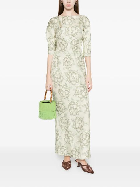 Marni floral print dress - Neutrals - zdjęcie produktu nr 2