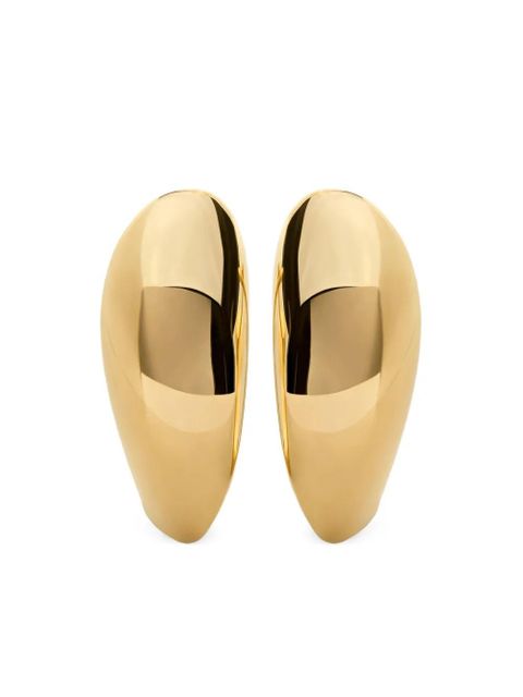 Monica Vinader Nura large hoop earrings - Gold - zdjęcie produktu nr 1