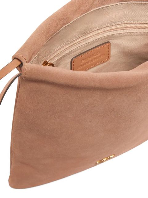 PINKO drawstring suede bag - Neutrals