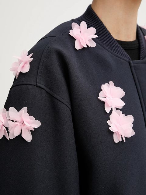 Stine Goya kurtka bomber kolor granatowy przejściowa SG-PS26-O010-2330