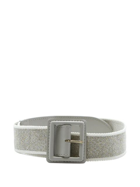 Missoni knitted belt - Silver