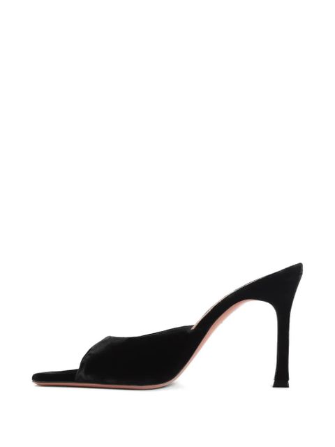 Amina Muaddi 105mm Alexa sandals - Black
