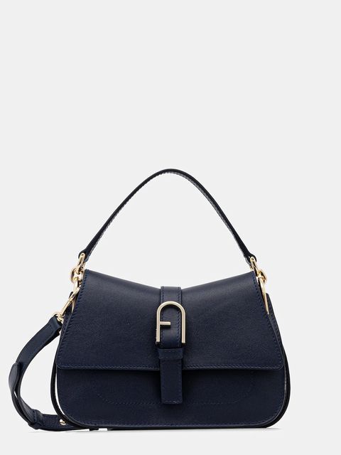 Furla torebka skórzana kolor granatowy WB01032.BX2045.4533S - zdjęcie produktu nr 1