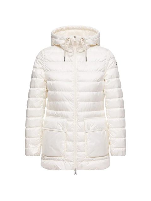 Moncler hooded quilted coat - Neutrals - zdjęcie produktu nr 1