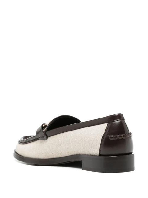 Ferragamo Gancini loafers - Neutrals