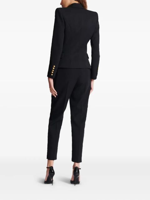 Balmain double-breasted fitted jacket - Black - zdjęcie produktu nr 2