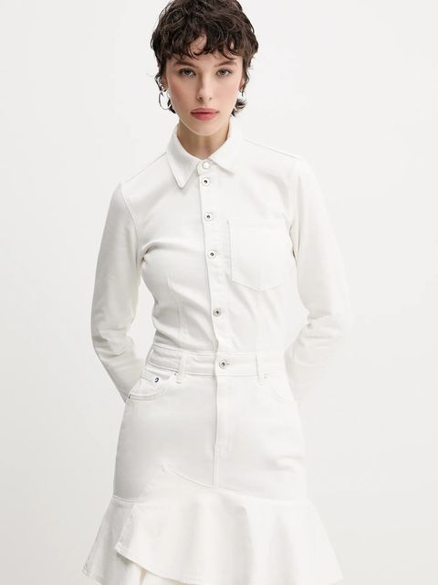 Karl Lagerfeld Jeans sukienka jeansowa - zdjęcie produktu nr 1