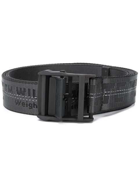 Off-White Classic Industrial buckle belt - Black