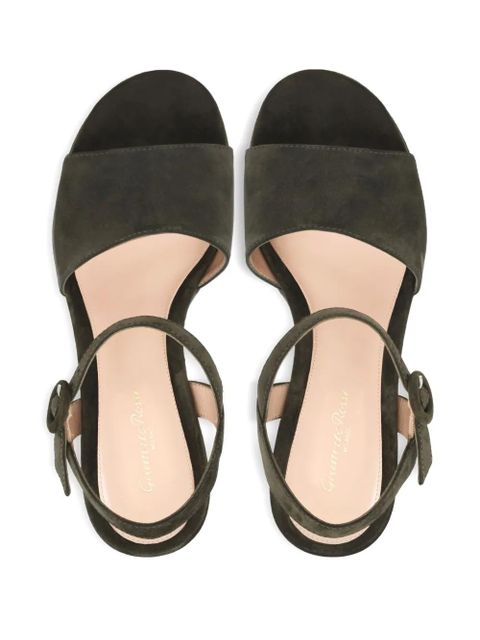 Gianvito Rossi 35mm leather sandals - Green