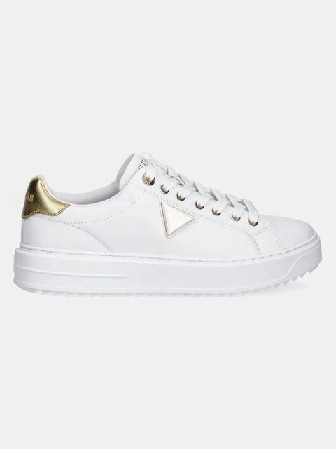 Guess sneakersy DENESA12 kolor biały FLJD12 LEA12 - zdjęcie produktu nr 2