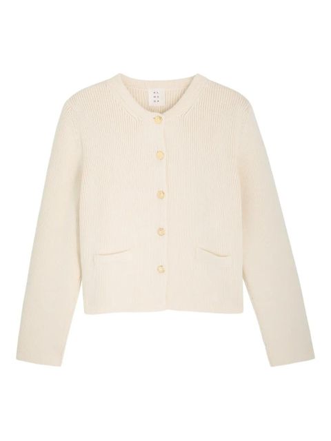 Almada Label front-pocket cardigan - Neutrals - zdjęcie produktu nr 1