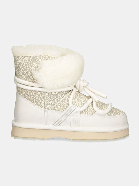 Emu Australia śniegowce nubukowe Waddi kolor beżowy W13128.COCT