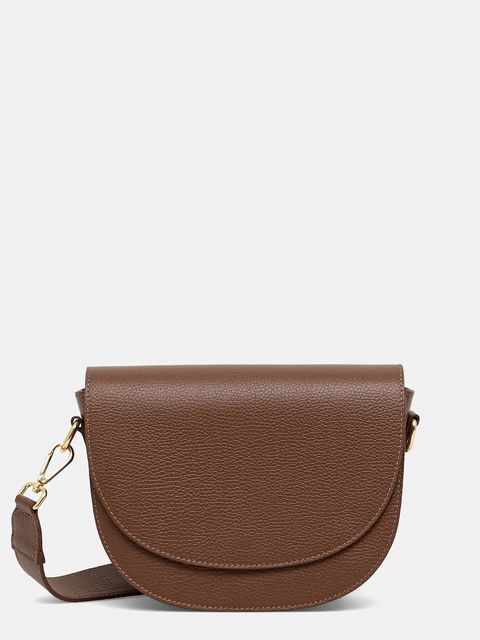 Answear.LAB torebka skórzana kolor brązowy - zdjęcie produktu nr 1