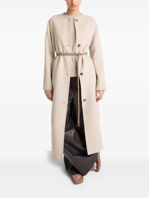 Yves Salomon cashmere-blend coat - Neutrals