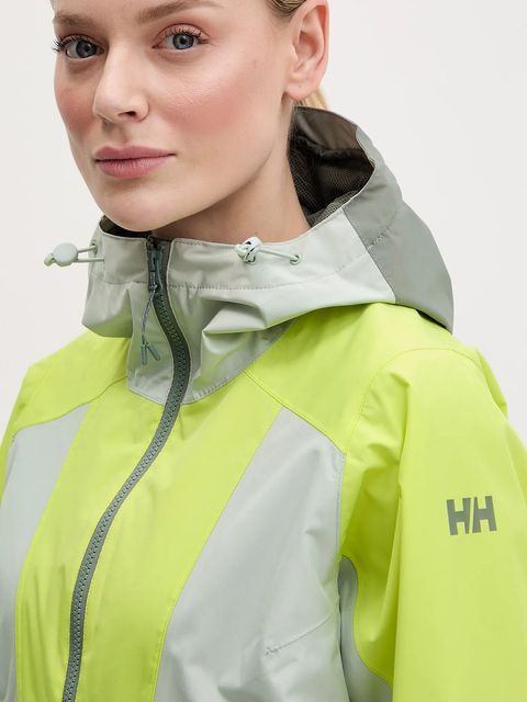 Helly Hansen kurtka damska kolor zielony przejściowa 54077