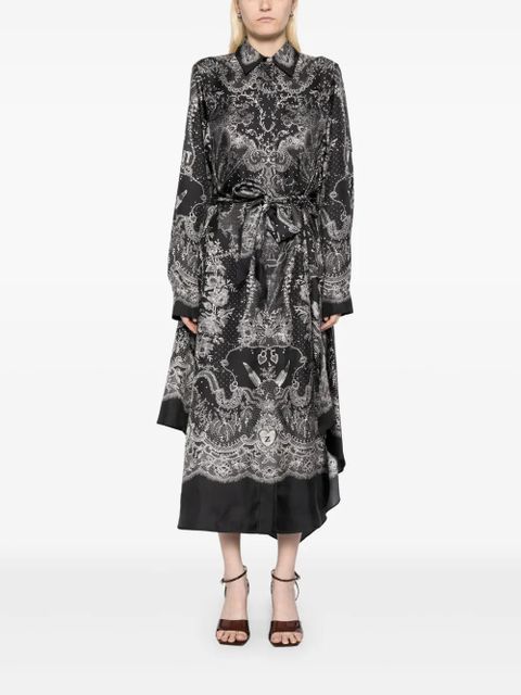 ZIMMERMANN crush shirt dress - Black - zdjęcie produktu nr 2