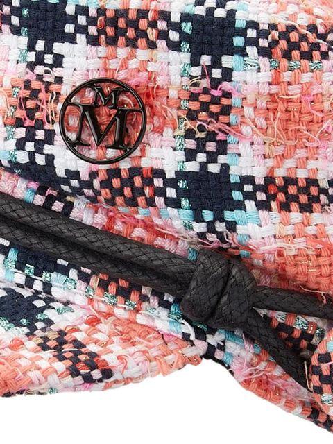 Maison Michel New Abby tweed sailor cap - Pink - zdjęcie produktu nr 2