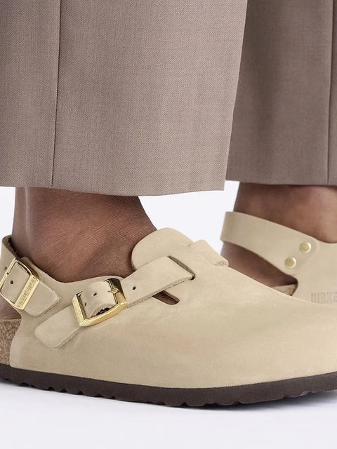 Birkenstock klapki nubukowe Tokio
