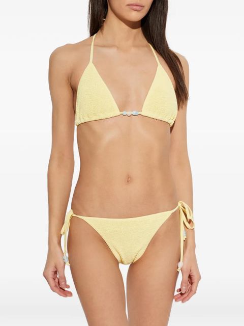 Hunza G Gina beaded bikini - Yellow