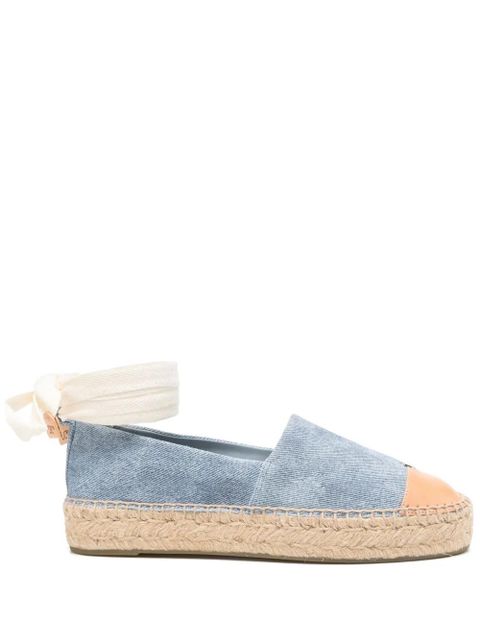Tory Burch cap-toe espadrilles - Blue - zdjęcie produktu nr 1