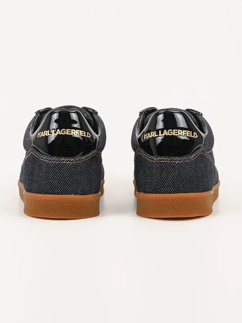 Karl Lagerfeld sneakersy KANDIDATE damskie kolor granatowy KL63814