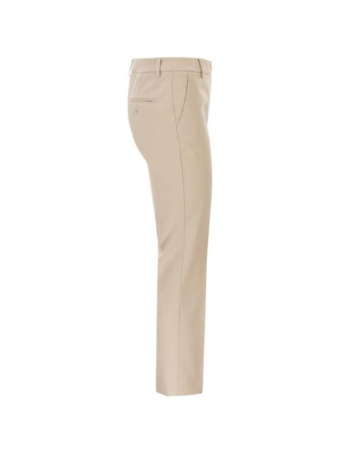 Weekend Max Mara welt-pocket trousers - Neutrals